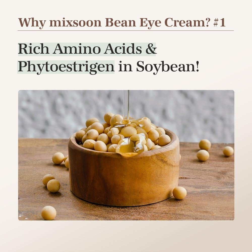 MIXSOON CONTORNO DE OJOS CON BEAN 20 ML – KOREA SKIN CARE - 3