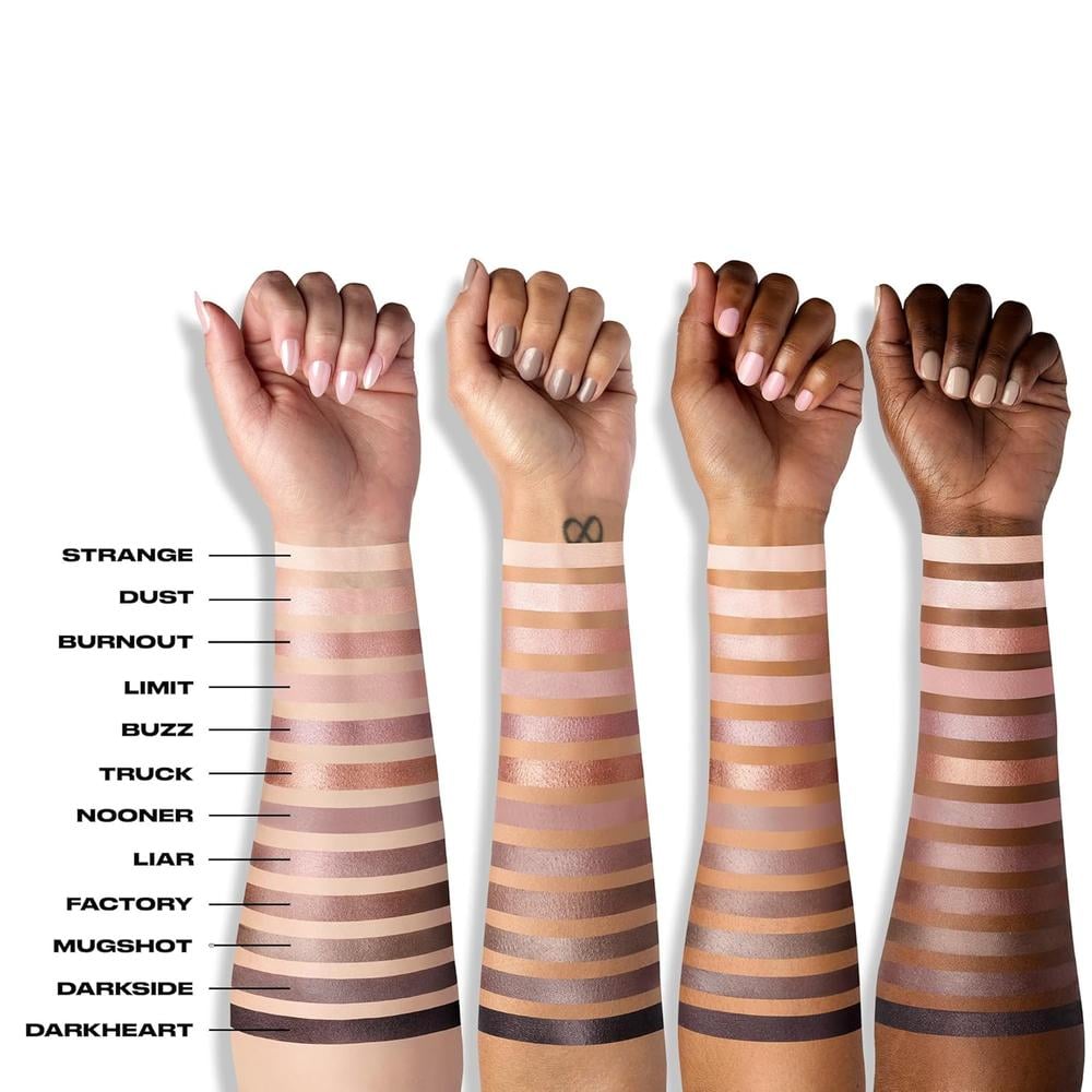 URBAN DECAY NAKED3 PALETA 12 SOMBRAS ROSAS NEUTRAS CON PINCEL - 4