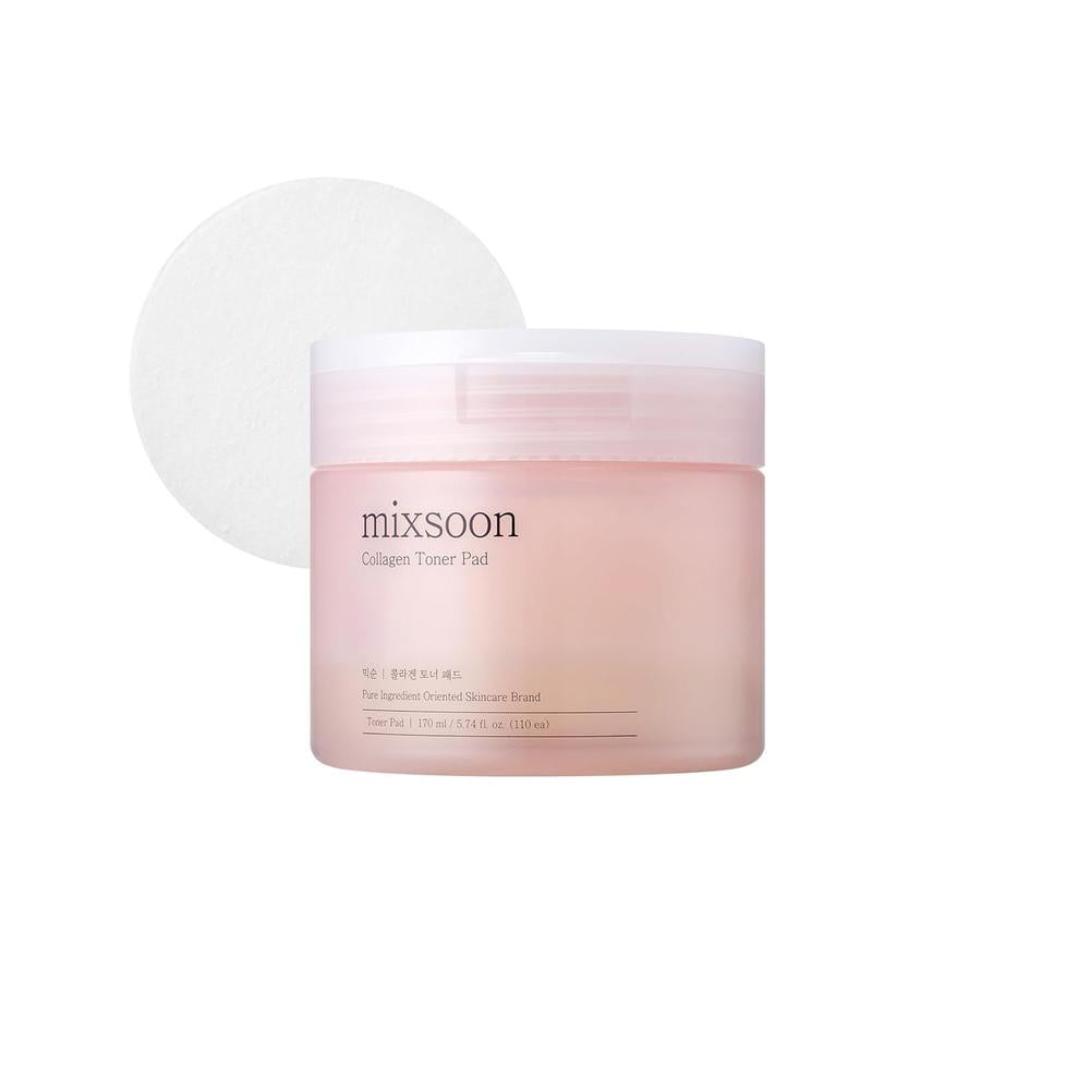 MIXSOON ALMOHADILLAS TÓNICAS COLÁGENO 170 ML – KOREA SKIN CARE - 1