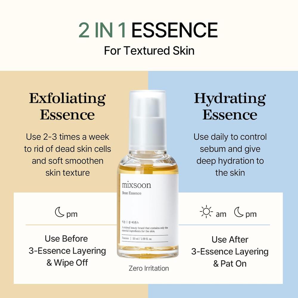 MIXSOON ESENCIA EXFOLIANTE E HIDRATANTE CON ÁCIDO HIALURÓNICO 30 ML – KOREA SKIN CARE - 4