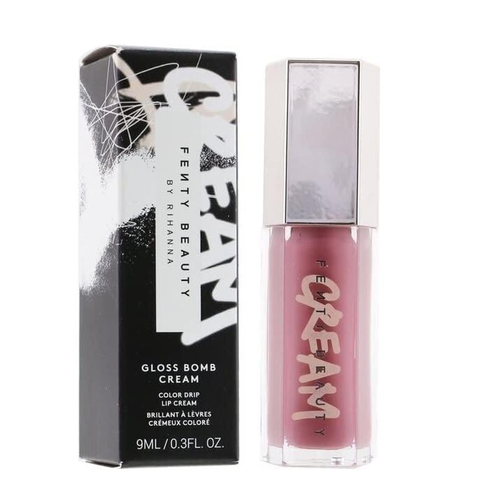 FENTY BRILLO LABIAL GLOSS BOMB CREAM TONO MAUVE WIVES 0.3 OZ – BY RIHANNA - 2