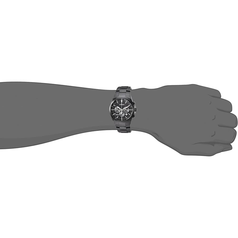 CITIZEN AN8175-55E RELOJ DE CUARZO CLÁSICO PARA HOMBRE EN ACERO INOXIDABLE | NEGRO - 2