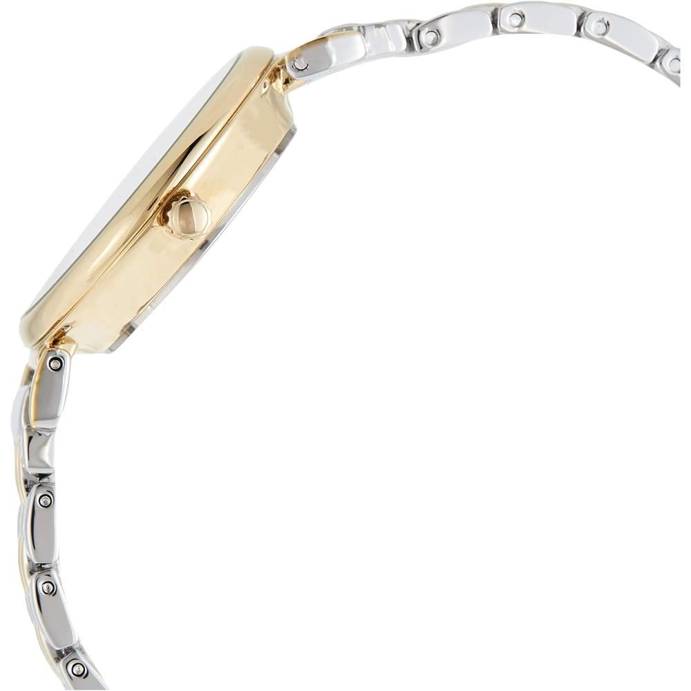 ANNE KLEIN AK/2159SVSV RELOJ PARA MUJER CON PULSERA METÁLICA | PLATA/ORO/AZUL MARINO - 4