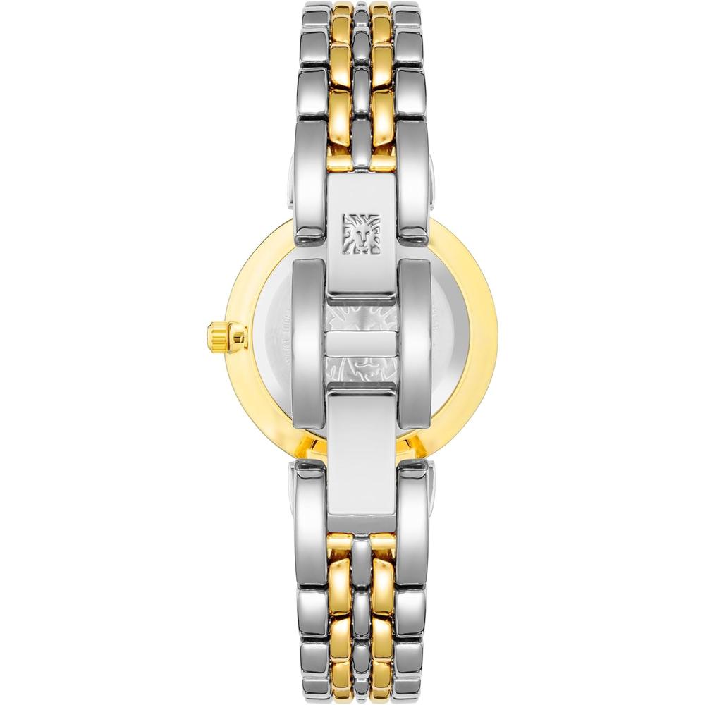 ANNE KLEIN AK/2159SVSV RELOJ PARA MUJER CON PULSERA METÁLICA | ORO/PLATA/NEGRO - 4