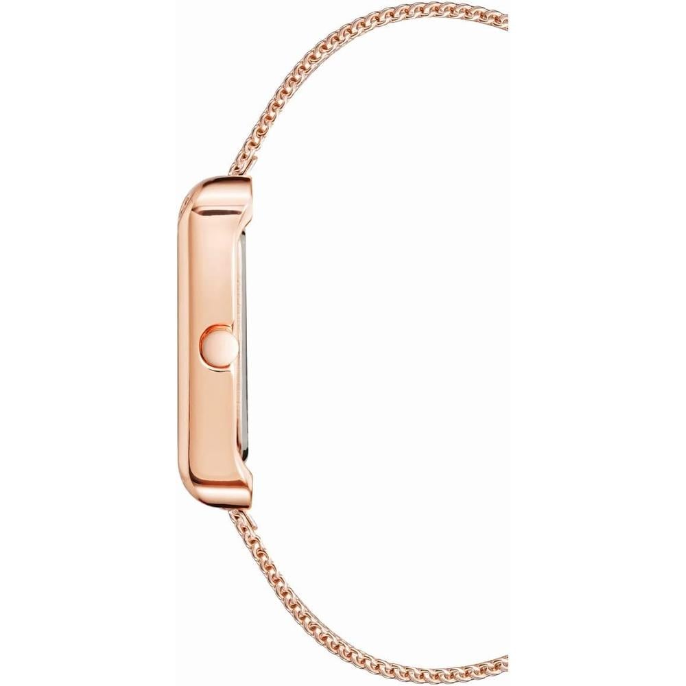 NINE WEST NW/2090CHGB RELOJ FEMENINO CON CORREA TIPO MALLA | ORO ROSA - 4