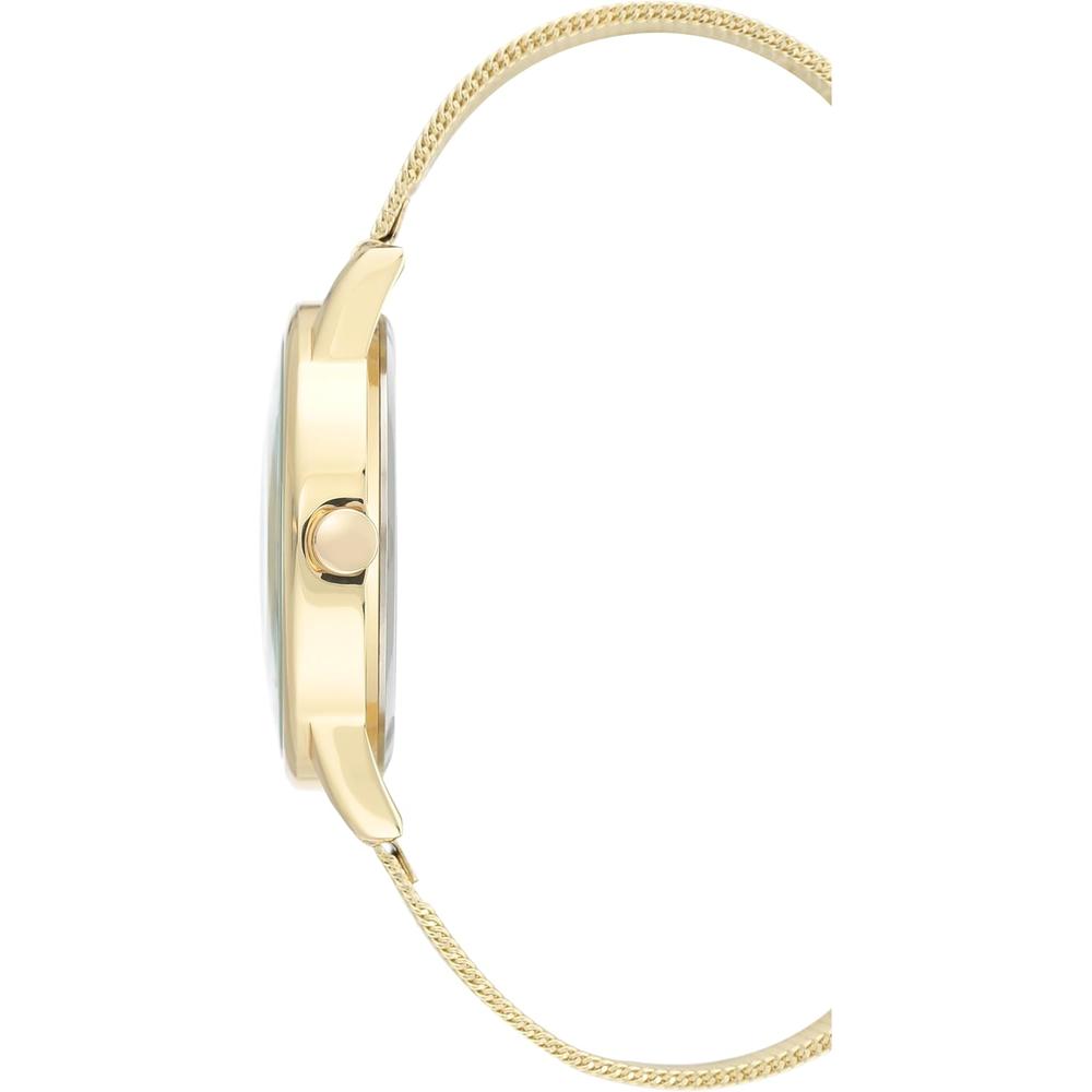 NINE WEST NW/2429FLGY RELOJ FEMENINO CON CORREA TIPO BRAZALETE | ORO - 3
