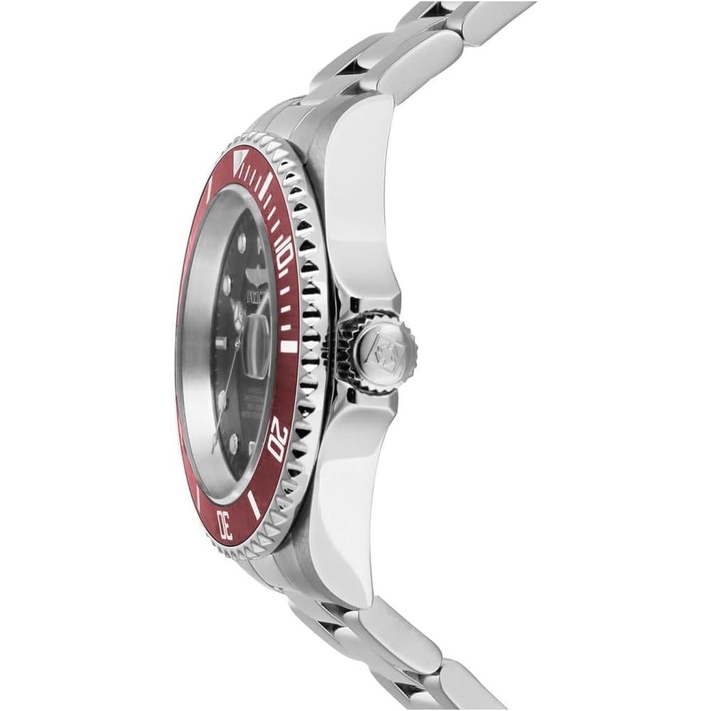 INVICTA 35690 RELOJ AUTOMÁTICO PARA HOMBRE PRO DIVER CON BISEL TIPO MONEDA | PLATA/ROJO - 3