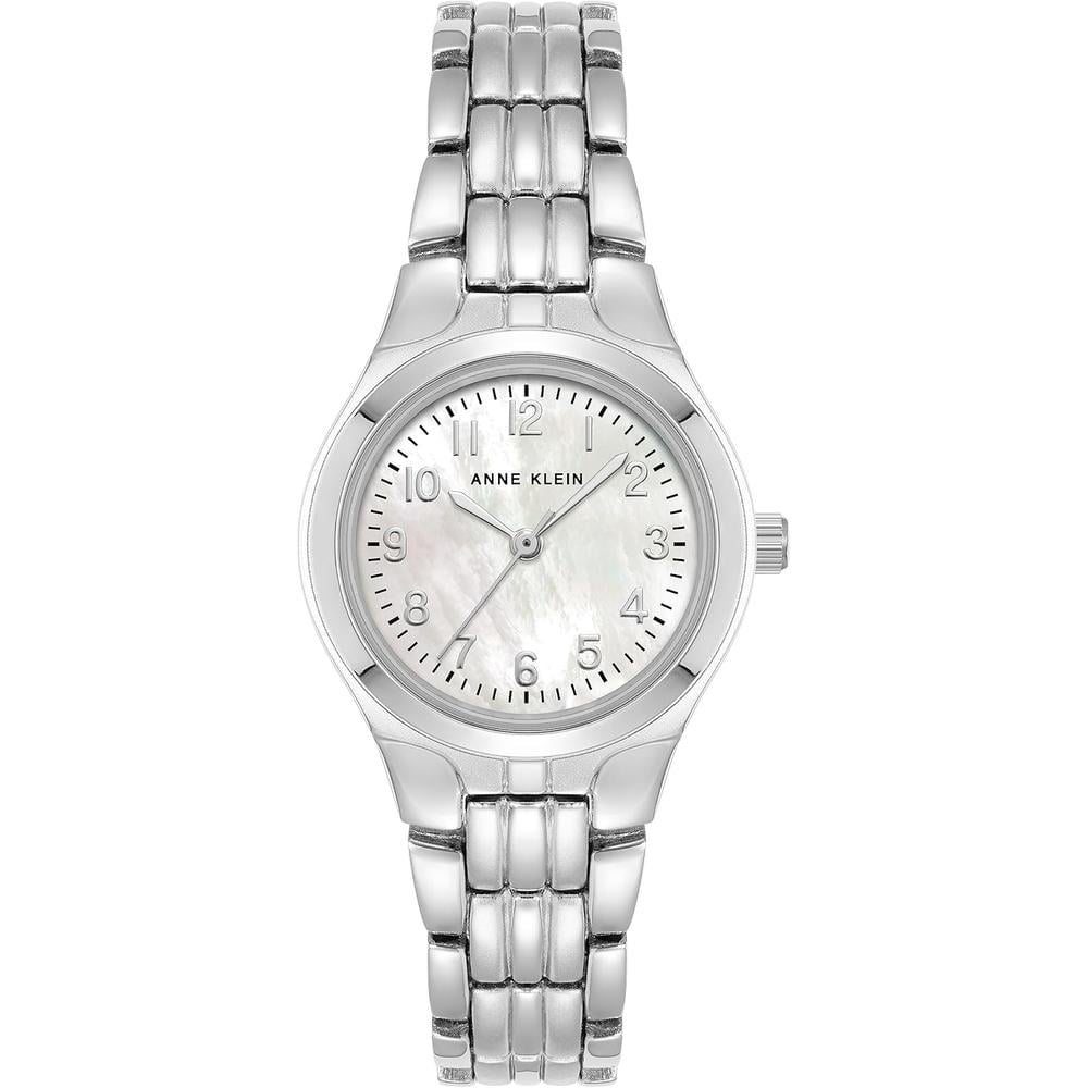 ANNE KLEIN 10/5491SVTT RELOJ PARA MUJER CON DISEÑO TIPO PULSERA | PLATEADO - 1