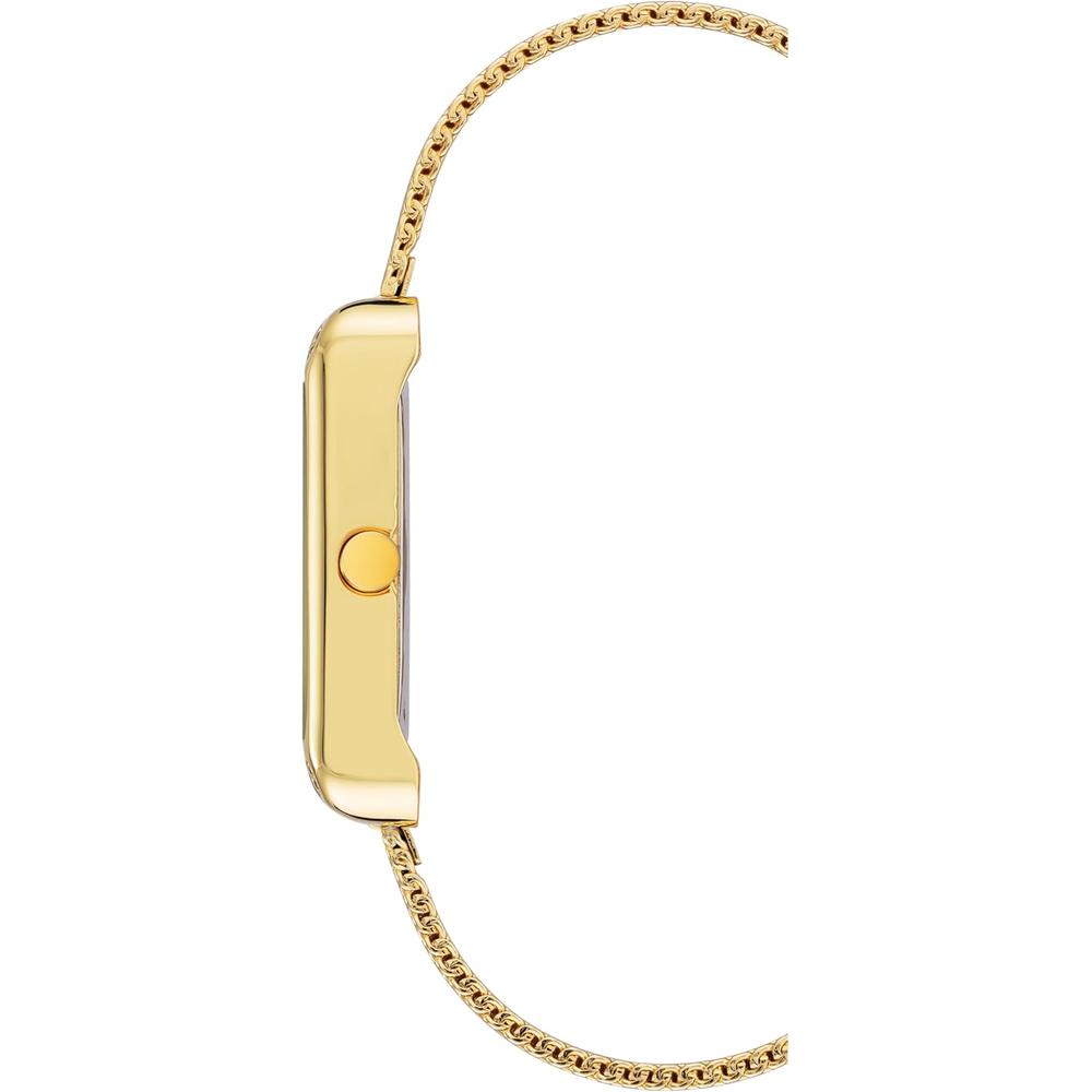 NINE WEST NW/2090CHGB RELOJ FEMENINO CON CORREA TIPO MALLA | ORO - 3