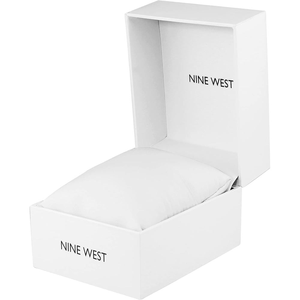 NINE WEST NW/2090CHGB RELOJ FEMENINO CON CORREA TIPO MALLA | ORO - 5