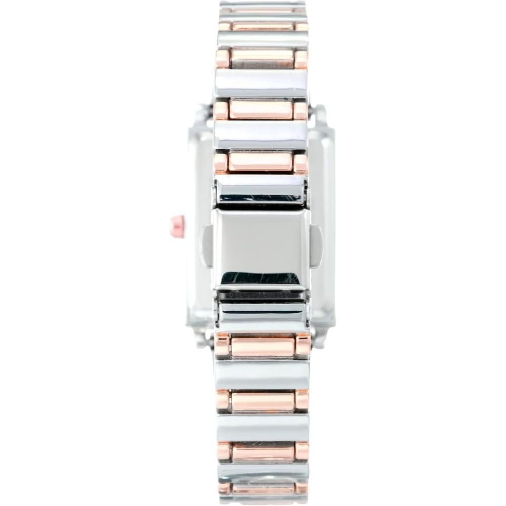 ANNE KLEIN AK/3762CHGB RELOJ FEMENINO CON BRAZALETE ELEGANTE | PLATEADO/ORO ROSA - 5