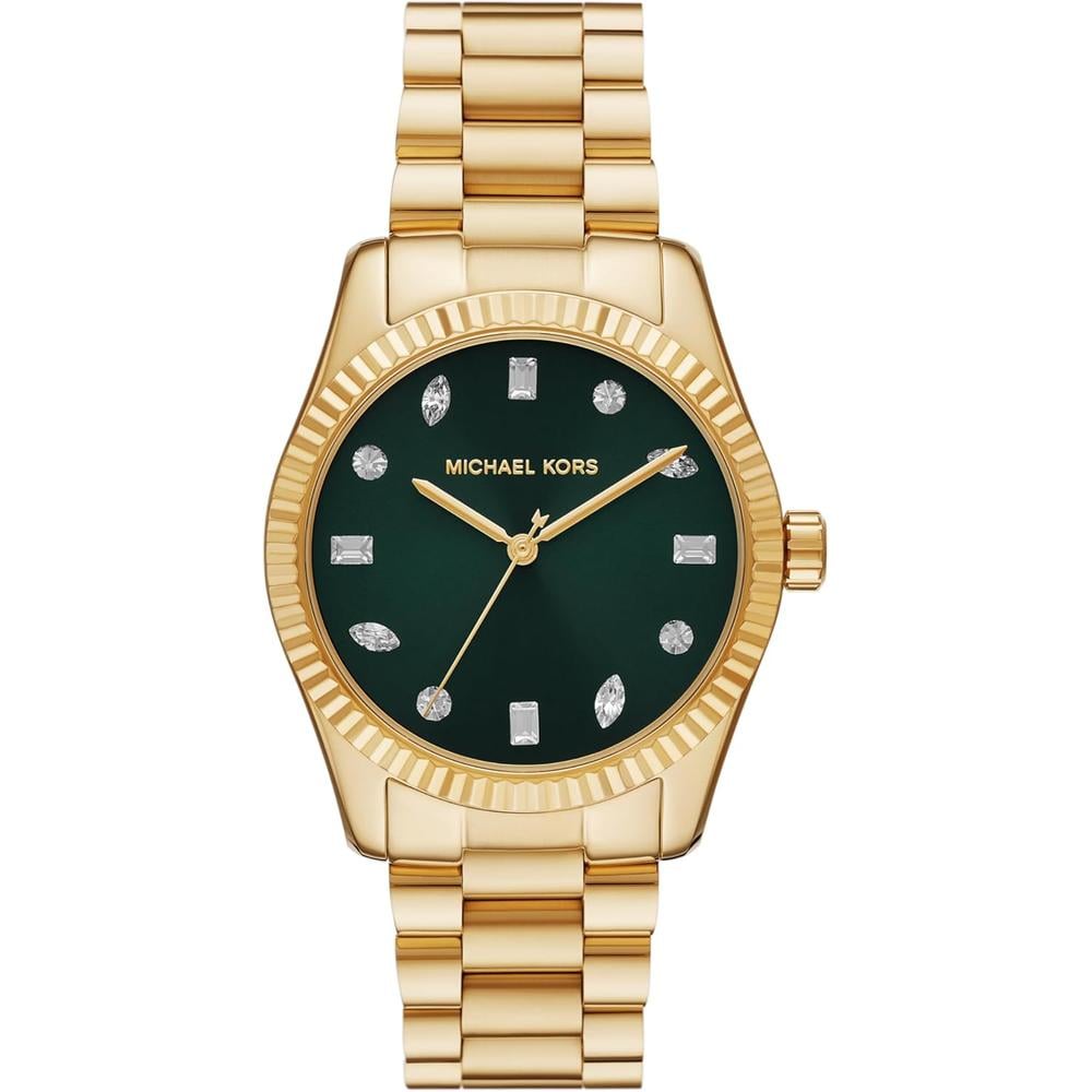 MICHAEL KORS MK4739 RELOJ LEXINGTON PARA MUJER CON CORREA METÁLICA | DORADA/VERDE - 2