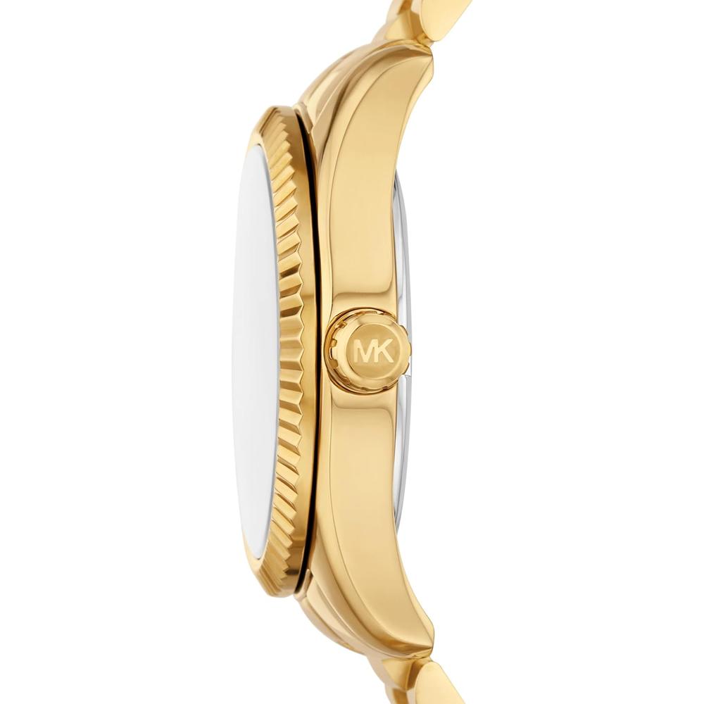 MICHAEL KORS MK4739 RELOJ LEXINGTON PARA MUJER CON CORREA METÁLICA | DORADA/VERDE - 4