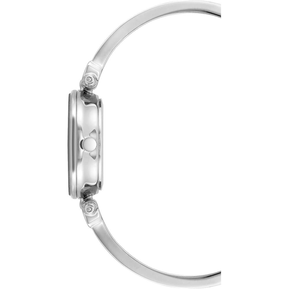 ANNE KLEIN AK/1980BKGB RELOJ PARA MUJER CON DIAMANTE Y PULSERA TIPO BRAZALETE | NEGRO/PLATA - 3