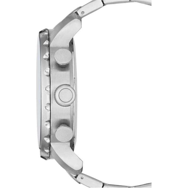 FOSSIL JR1353 RELOJ PARA HOMBRE NATE CRONÓGRAFO DE ACERO INOXIDABLE | PLATEADO - 2