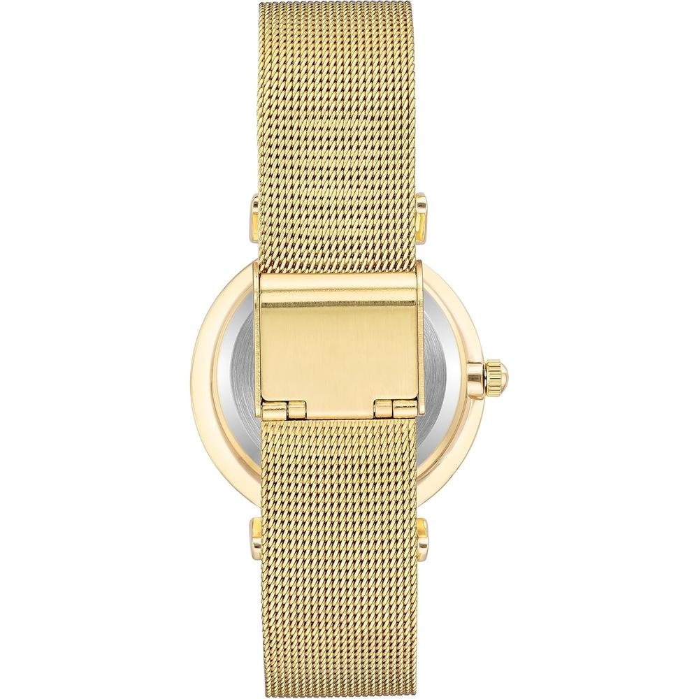 ANNE KLEIN AK/3781SVTT RELOJ FEMENINO BRILLANTE CON CORREA TIPO MALLA | ORO - 4