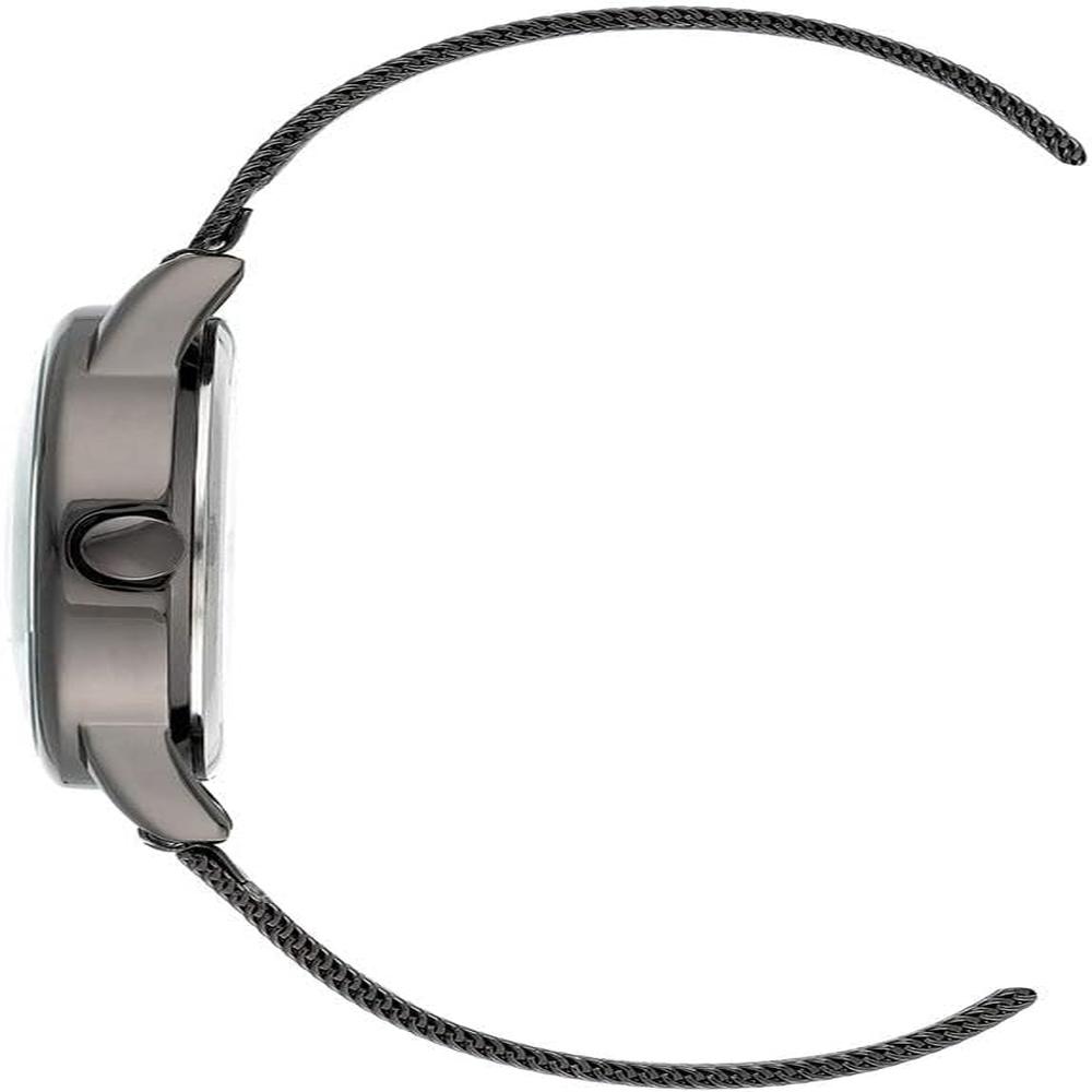 NINE WEST NW/2429FLGY RELOJ FEMENINO CON CORREA TIPO BRAZALETE | PLATA/GRIS - 4