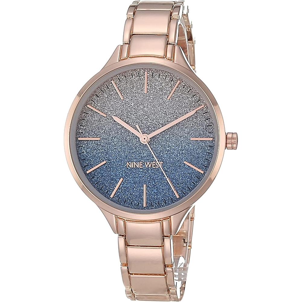 NINE WEST NW/2336BLRG RELOJ ELEGANTE PARA DAMA | ORO ROSA - 1