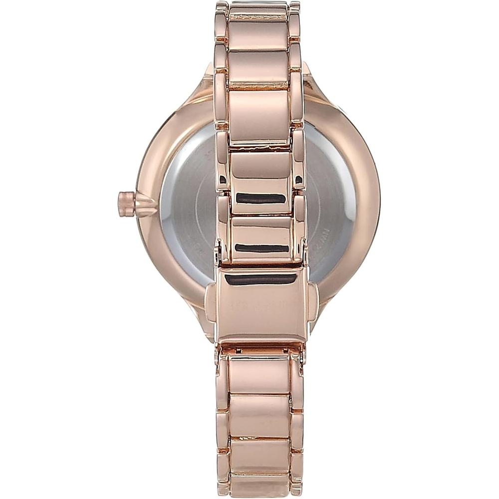 NINE WEST NW/2336BLRG RELOJ ELEGANTE PARA DAMA | ORO ROSA - 3