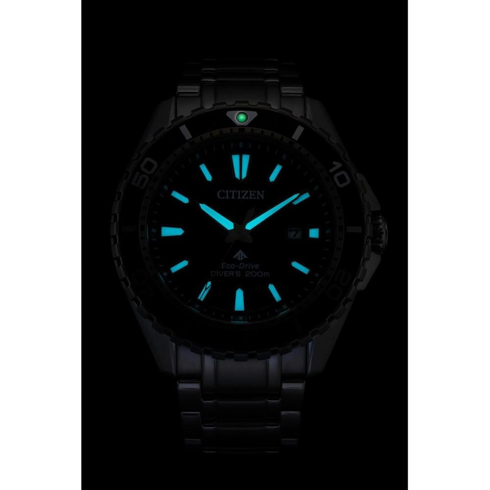 CITIZEN BN0199-53X RELOJ PROMASTER DIVER ECO-DRIVE | PLATA/VERDE - 2
