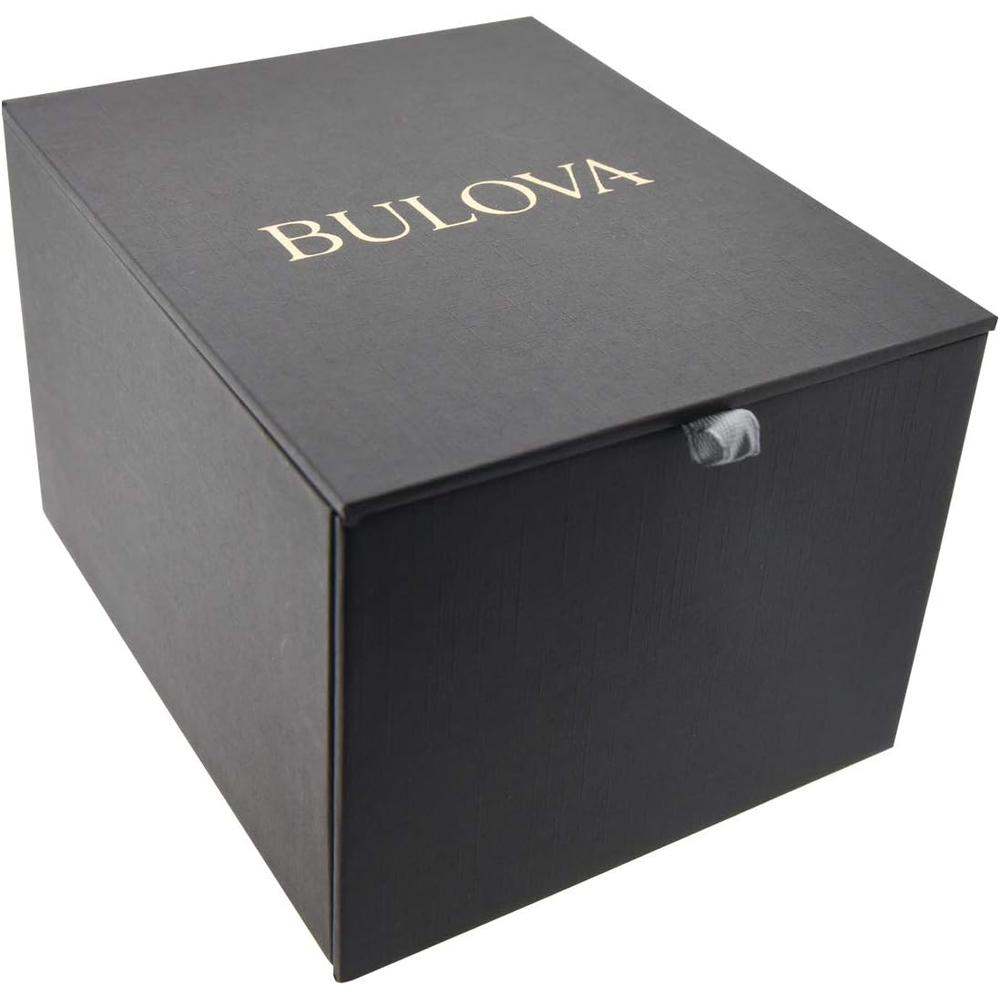BULOVA - RELOJ 96B015 PARA HOMBRE, CUARZO, CALENDARIO, 3 MANECILLAS, ESFERA TEXTURIZADA | PLATEADO - 2