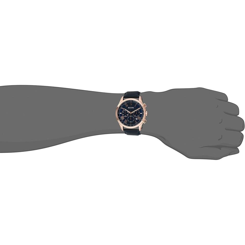 BULOVA 97B170 RELOJ CLÁSICO WILTON CON ZAFIRO Y RESERVA DE 60 H | ROSEGOLD/STAINLESS STEEL - 4