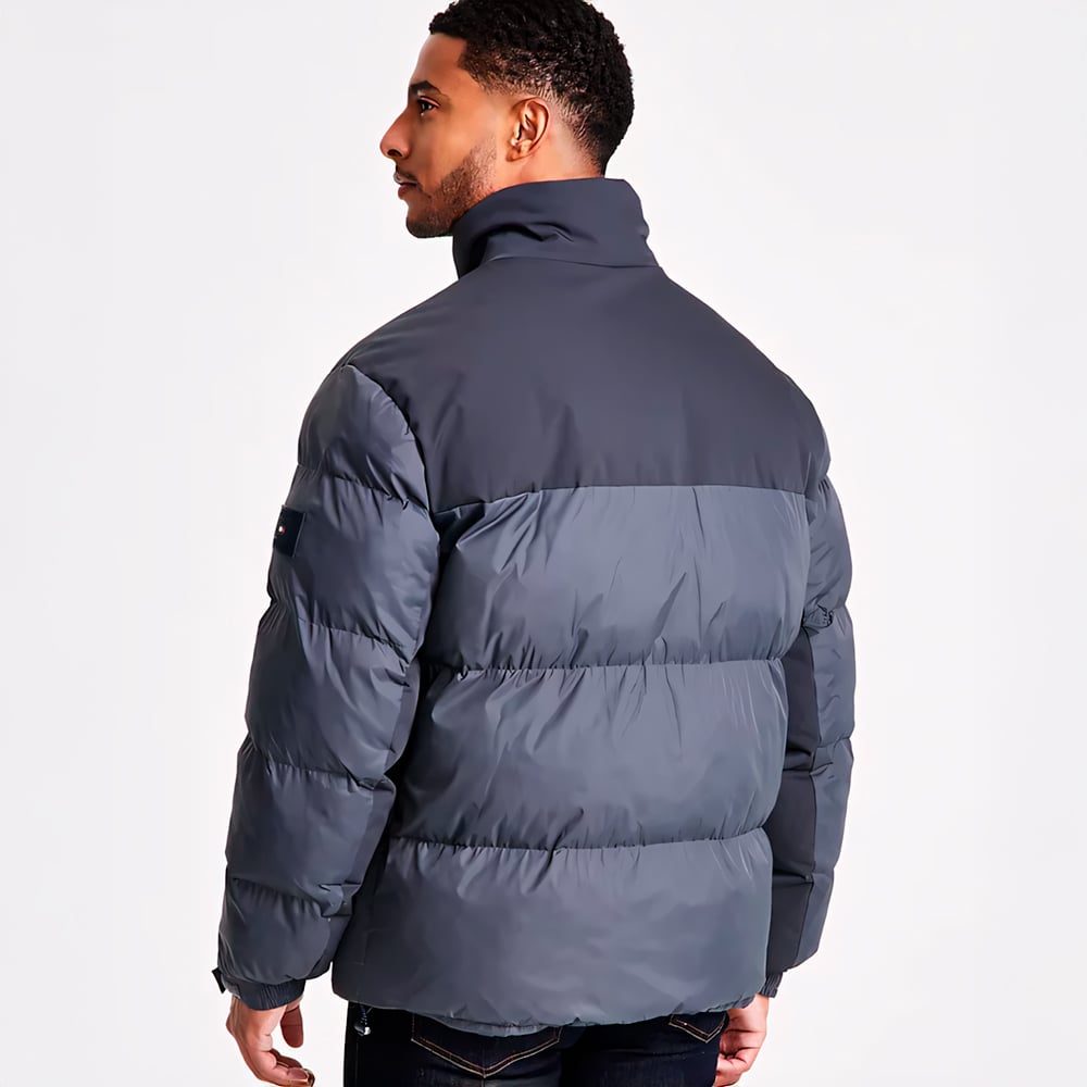 TOMMY HILFIGER MIXED-MEDIA PUFFER CASACA HOMBRE - 2