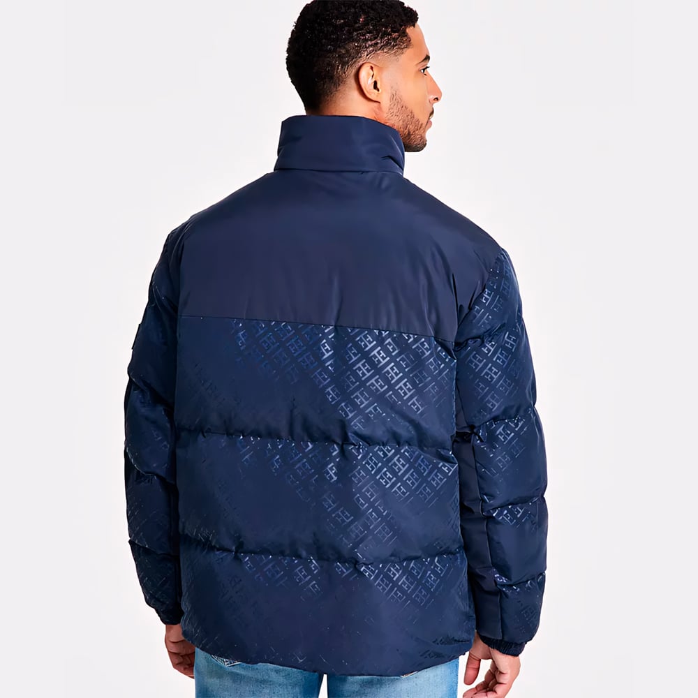 TOMMY HILFIGER MIXED-MEDIA PUFFER CASACA HOMBRE - 2