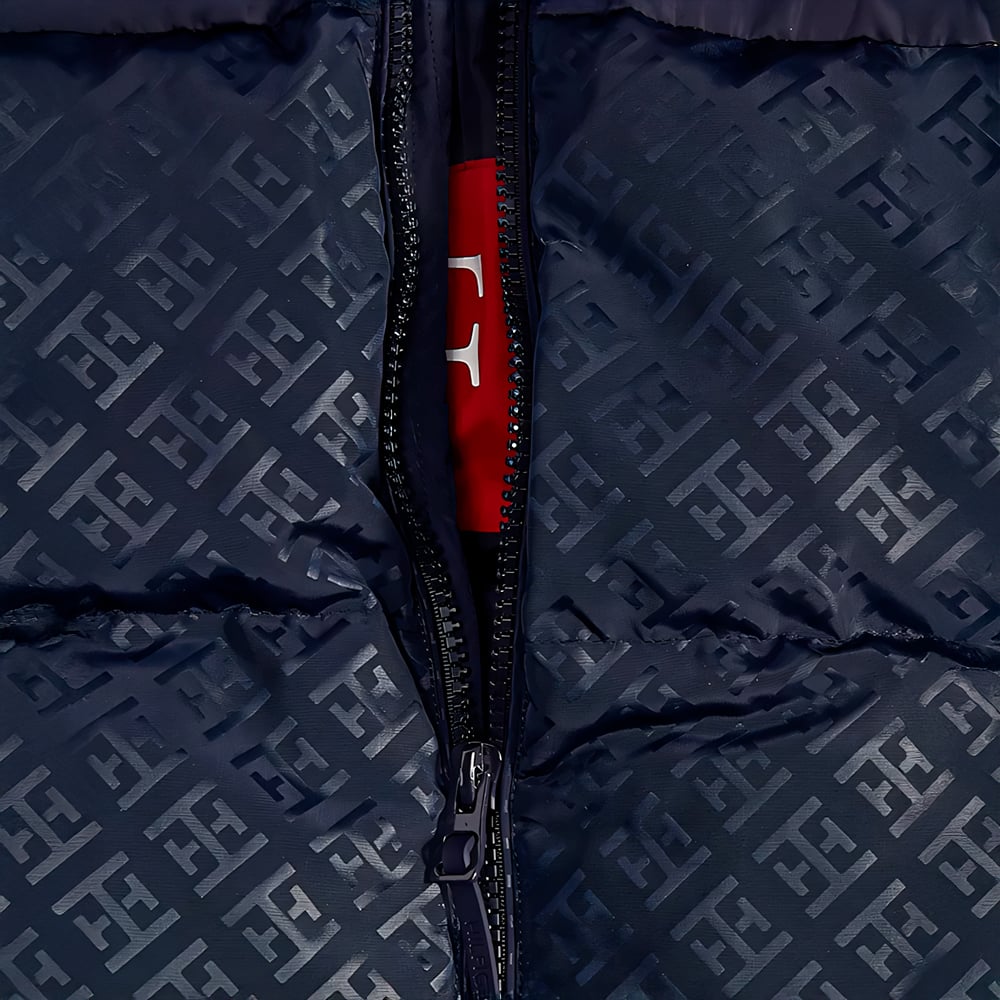 TOMMY HILFIGER MIXED-MEDIA PUFFER CASACA HOMBRE - 5