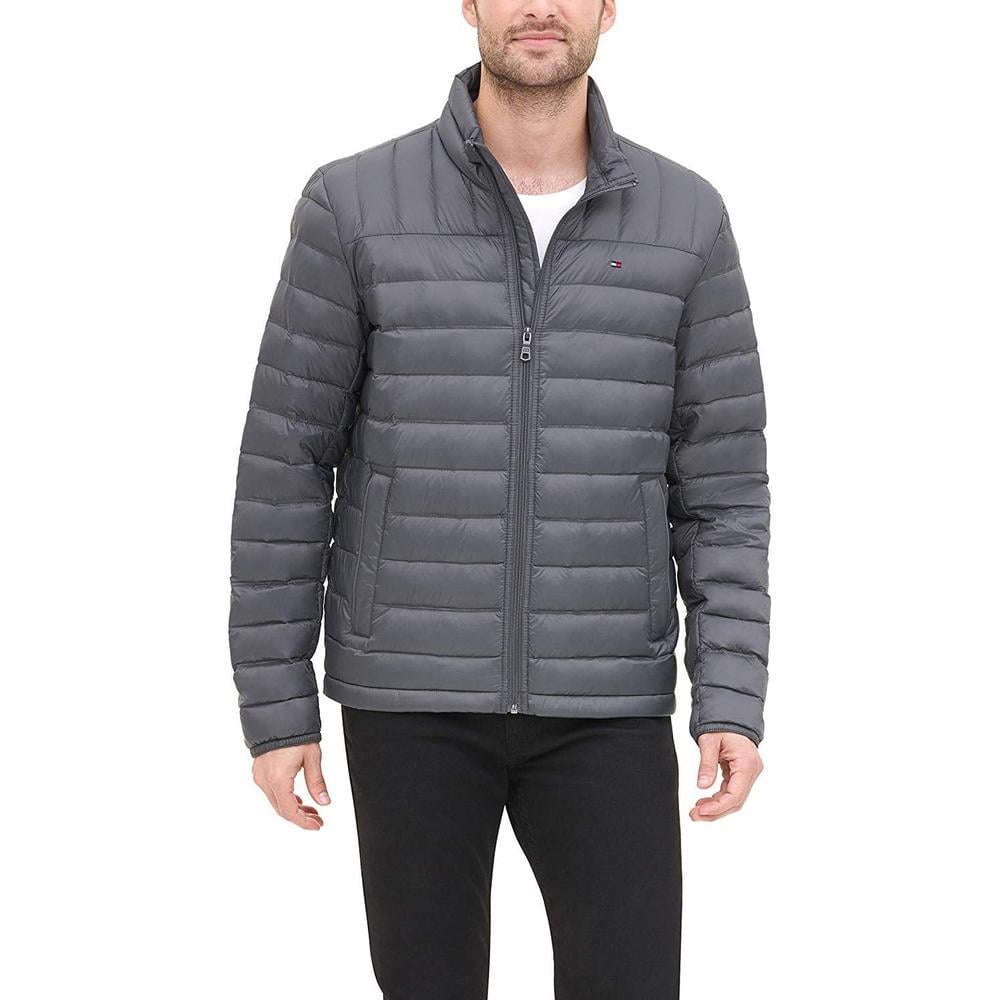 TOMMY HILFIGER REAL DOWN INSULATED PACKABLE PUFFER CASACA HOMBRE - 1