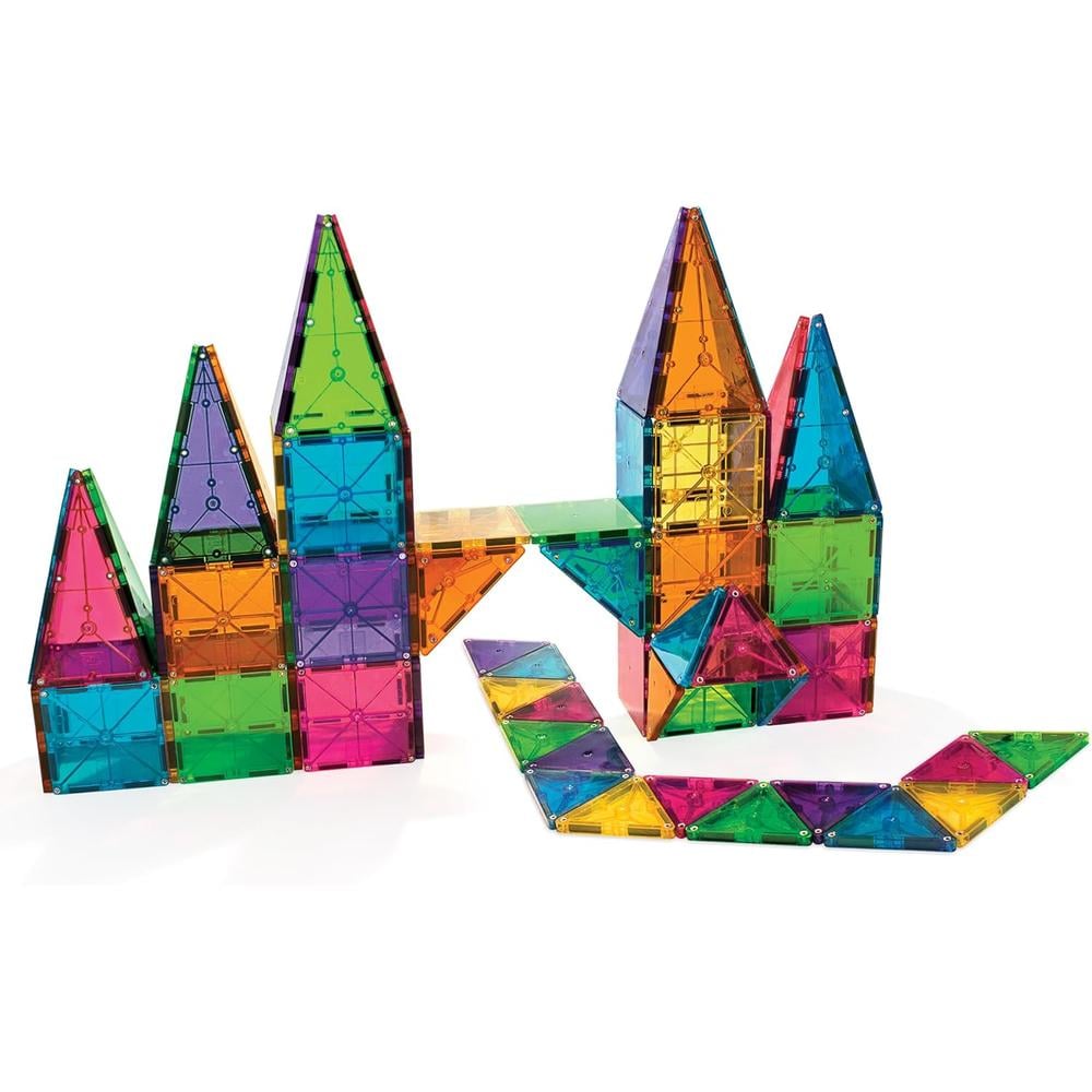 MAGNA-TILES - CLÁSICO 100-PIEZAS SET DE CONSTRUCCIÓN MAGNÉTICO - 3