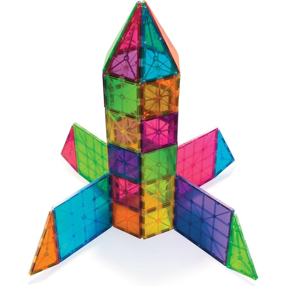 MAGNA-TILES - CLÁSICO 100-PIEZAS SET DE CONSTRUCCIÓN MAGNÉTICO - 5