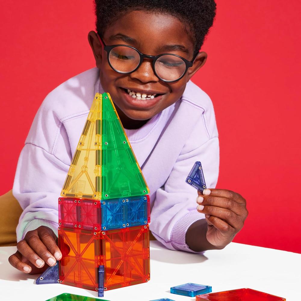 MAGNA-TILES - COMBO 20-PIEZAS SET DE CONSTRUCCIÓN MAGNÉTICO - 3