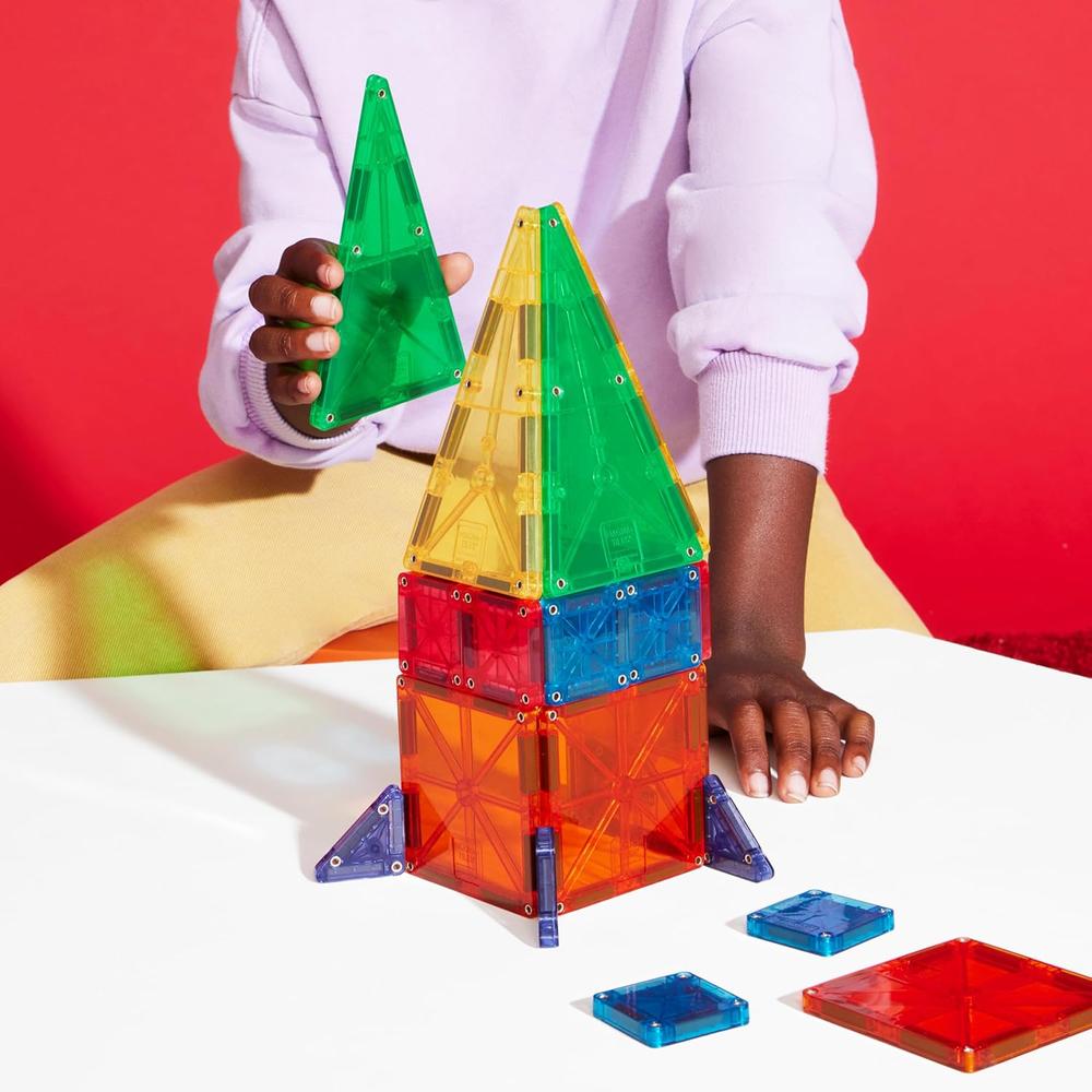 MAGNA-TILES - COMBO 20-PIEZAS SET DE CONSTRUCCIÓN MAGNÉTICO - 4