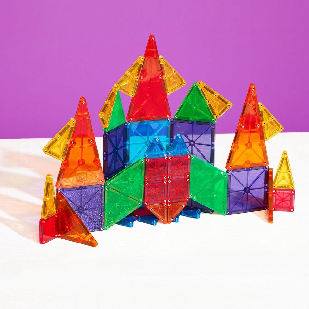MAGNA-TILES - COMBO 46-PIEZAS SET DE CONSTRUCCIÓN MAGNÉTICO - 4