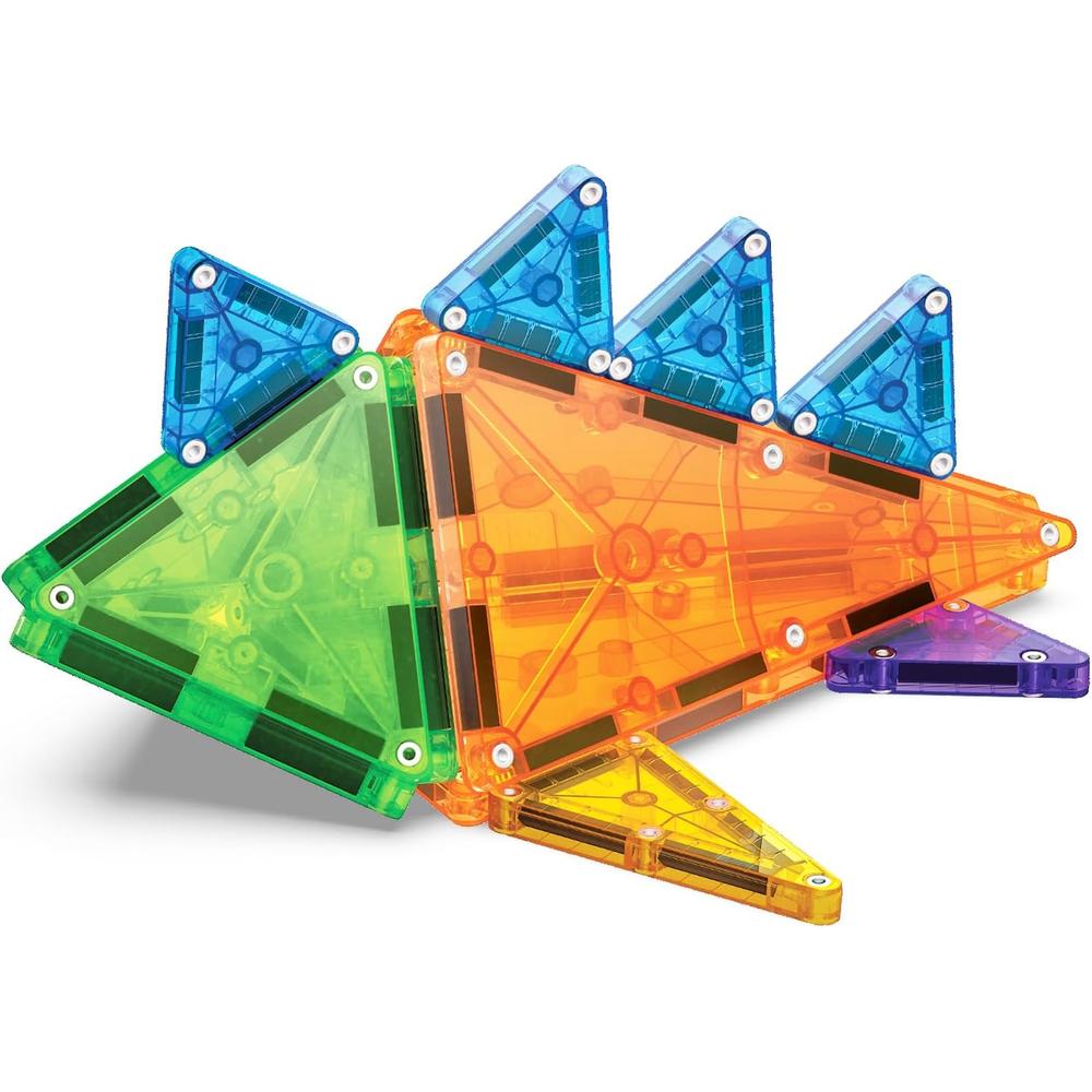 MAGNA-TILES - COMBO 46-PIEZAS SET DE CONSTRUCCIÓN MAGNÉTICO - 6
