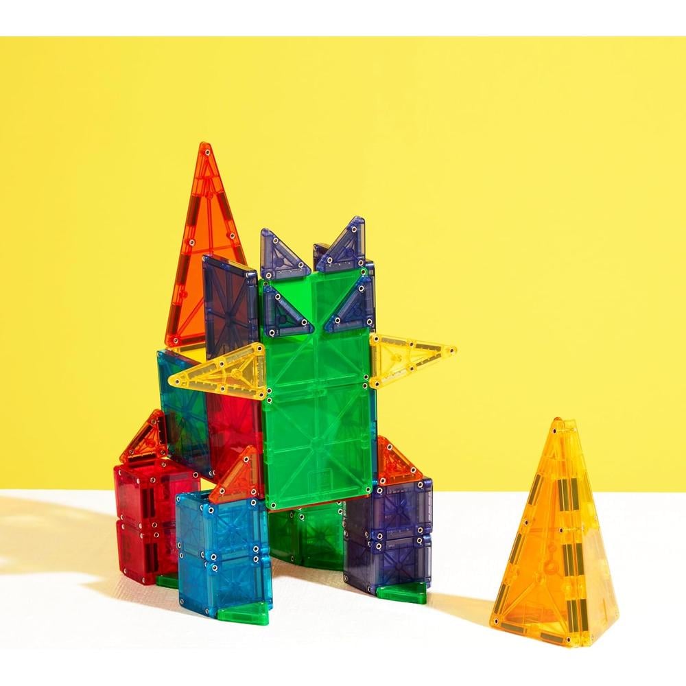 MAGNA-TILES - COMBO 62-PIEZAS SET DE CONSTRUCCIÓN MAGNÉTICO - 5