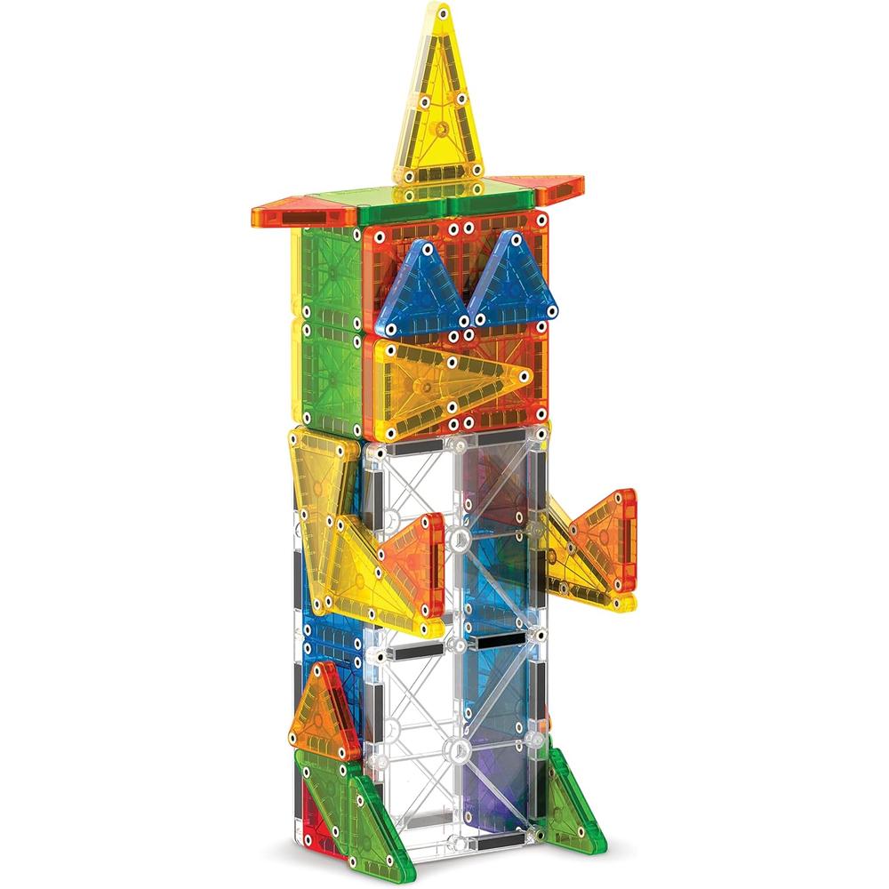 MAGNA-TILES - MICROMAGS 70-PIEZAS DELUXE SET DE CONSTRUCCIÓN MAGNÉTICO - 6