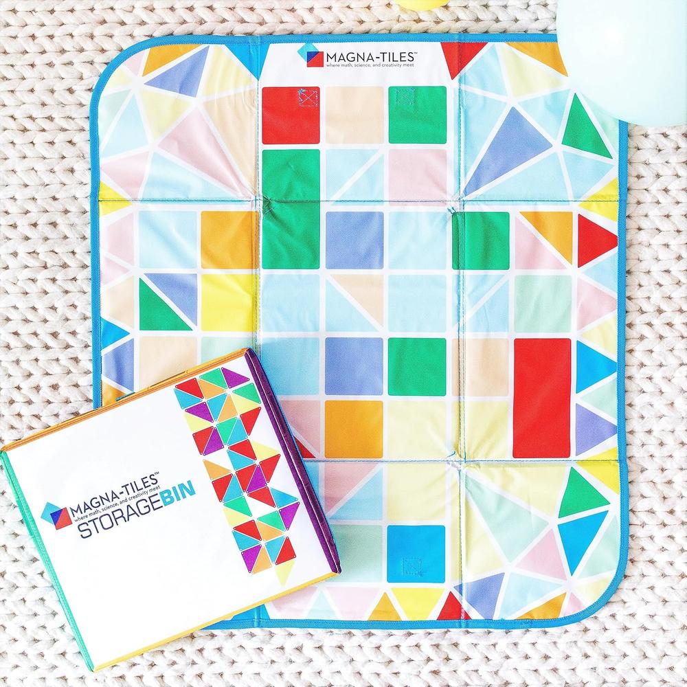 MAGNA-TILES - STORAGE BIN Y INTERACTIVE PLAY-MAT - 3