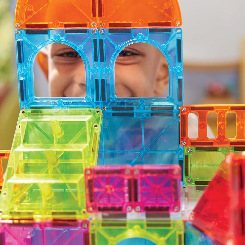 MAGNA-TILES - CITY CENTER 110-PIEZAS SET DE CONSTRUCCIÓN MAGNÉTICO - 5