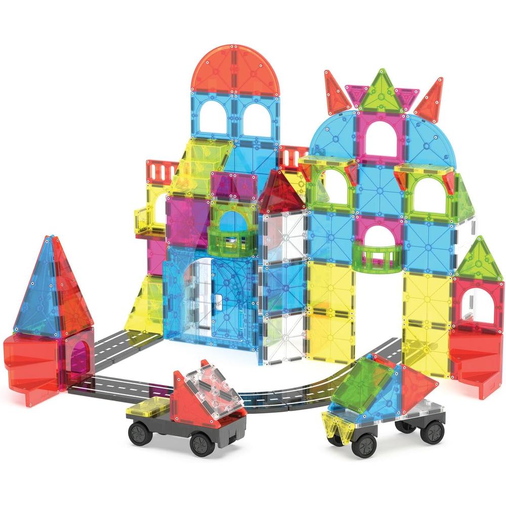 MAGNA-TILES - CITY CENTER 110-PIEZAS SET DE CONSTRUCCIÓN MAGNÉTICO - 6
