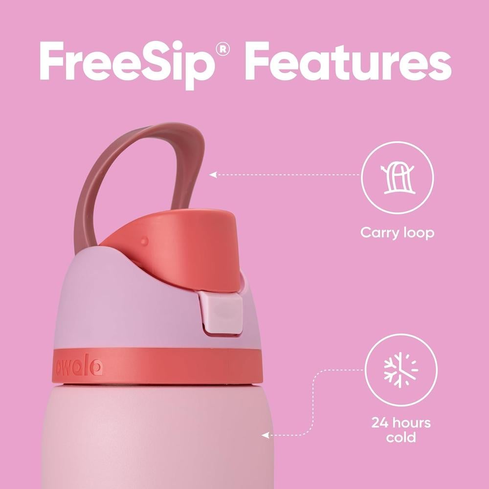OWALA BOTELLA FREESIP TÉRMICA DE ACERO INOXIDABLE SIN BPA | 32OZ - 3