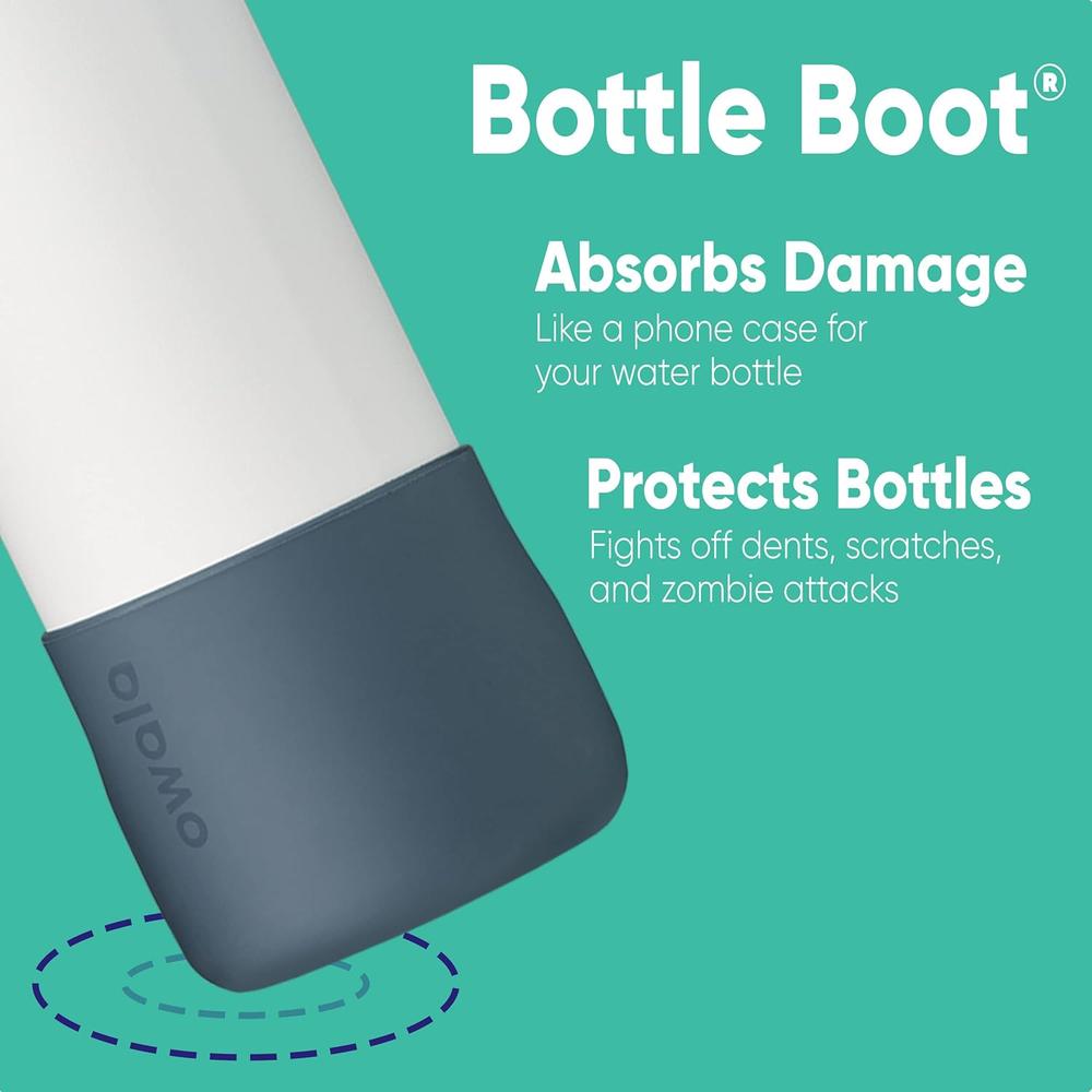OWALA FUNDA DE SILICONA ANTIDESLIZANTE PARA BOTELLA FREESIP O FLIP | 24OZ - 2