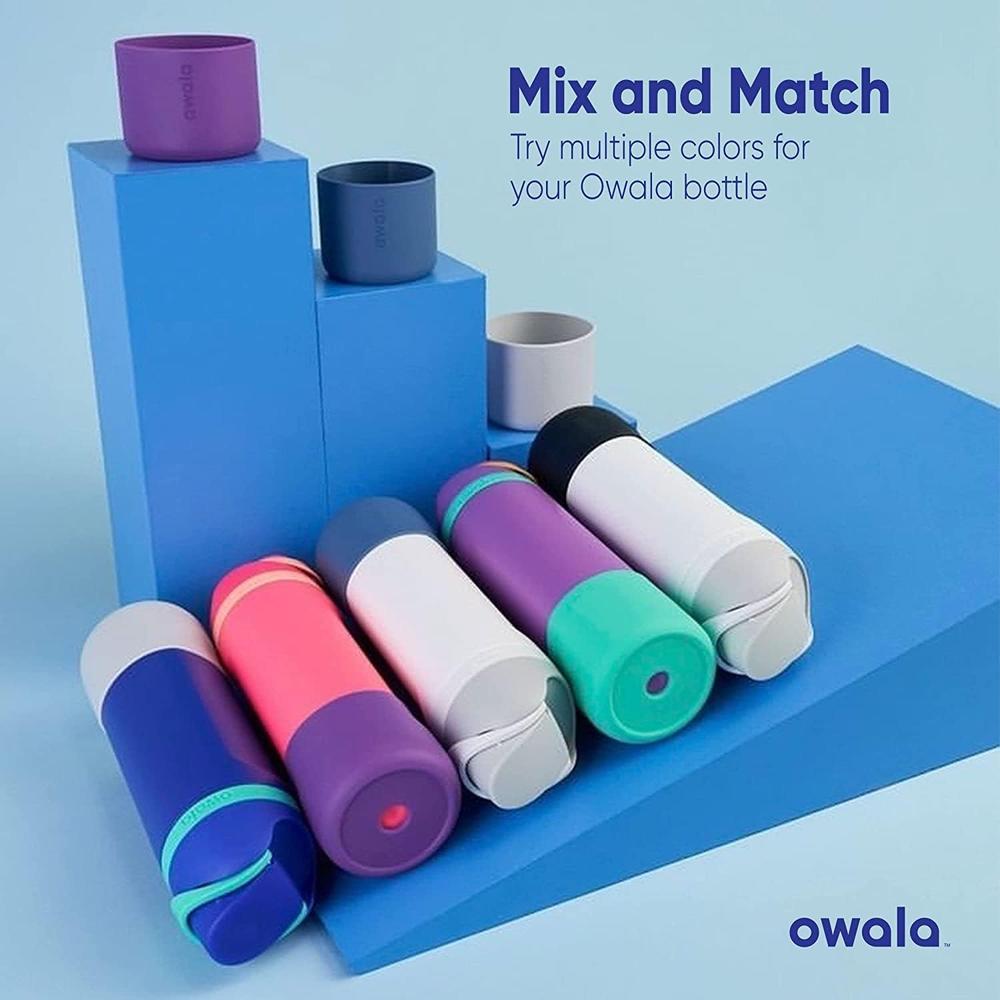 OWALA FUNDA DE SILICONA ANTIDESLIZANTE PARA BOTELLA FREESIP O FLIP | 32OZ - 5