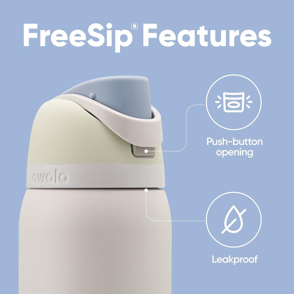 OWALA BOTELLA FREESIP TÉRMICA DE ACERO INOXIDABLE SIN BPA | 24OZ - 3