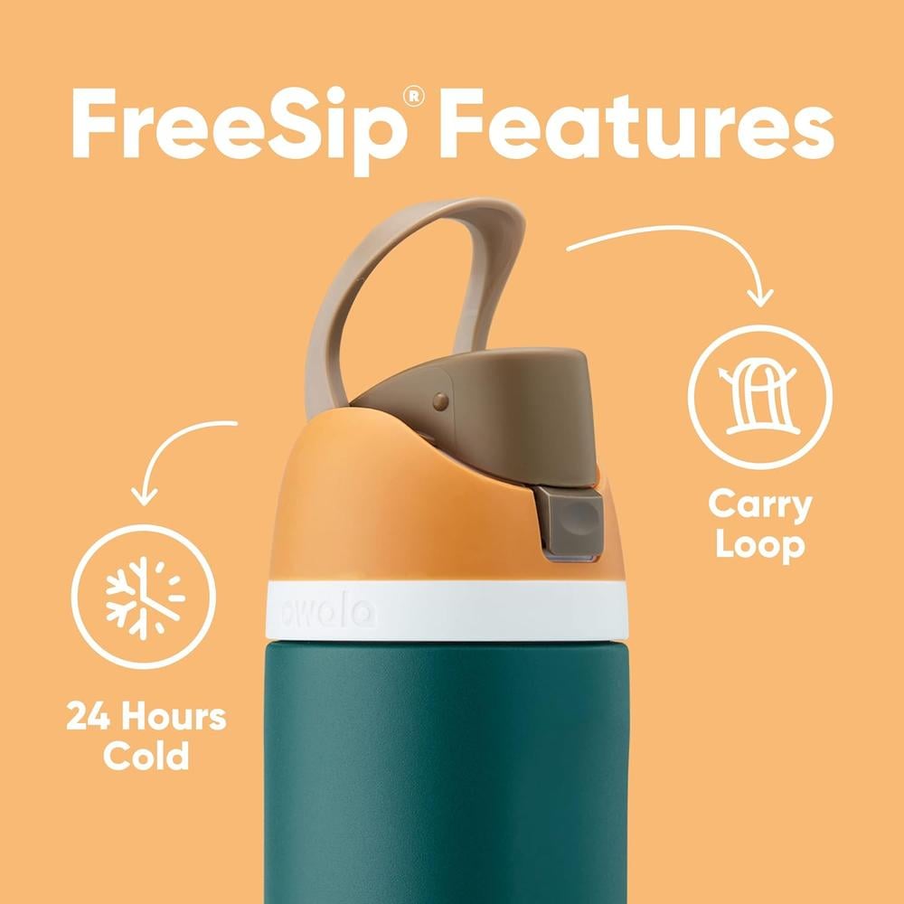 OWALA BOTELLA FREESIP TÉRMICA DE ACERO INOXIDABLE SIN BPA | 24OZ - 4