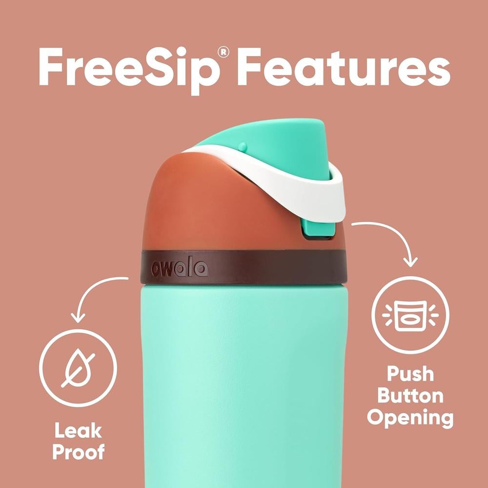 OWALA BOTELLA FREESIP TÉRMICA DE ACERO INOXIDABLE SIN BPA | 16OZ - 3