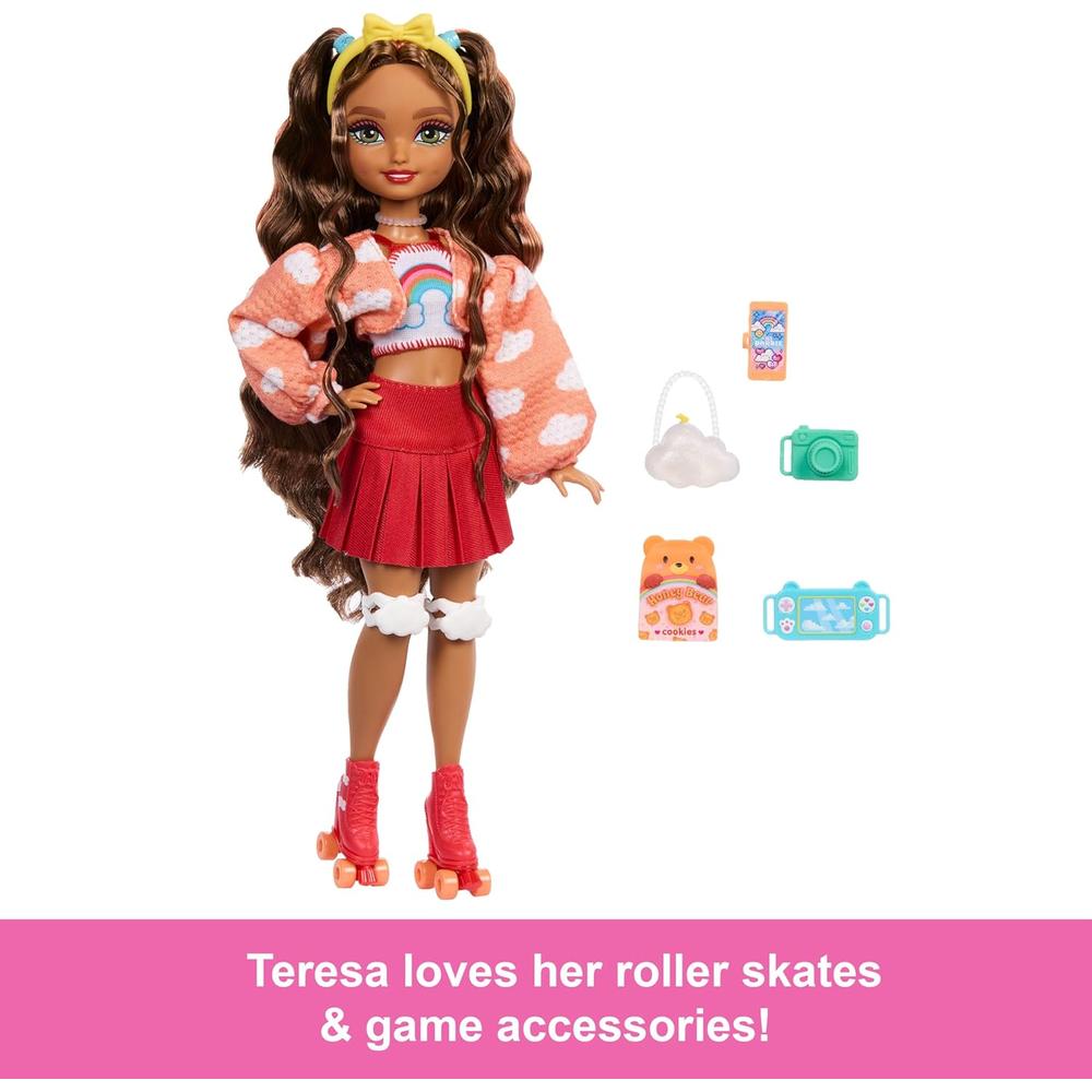 MUÑECA BARBIE DREAM BESTIES PATINADORA CON ACCESORIOS | TERESA - 2