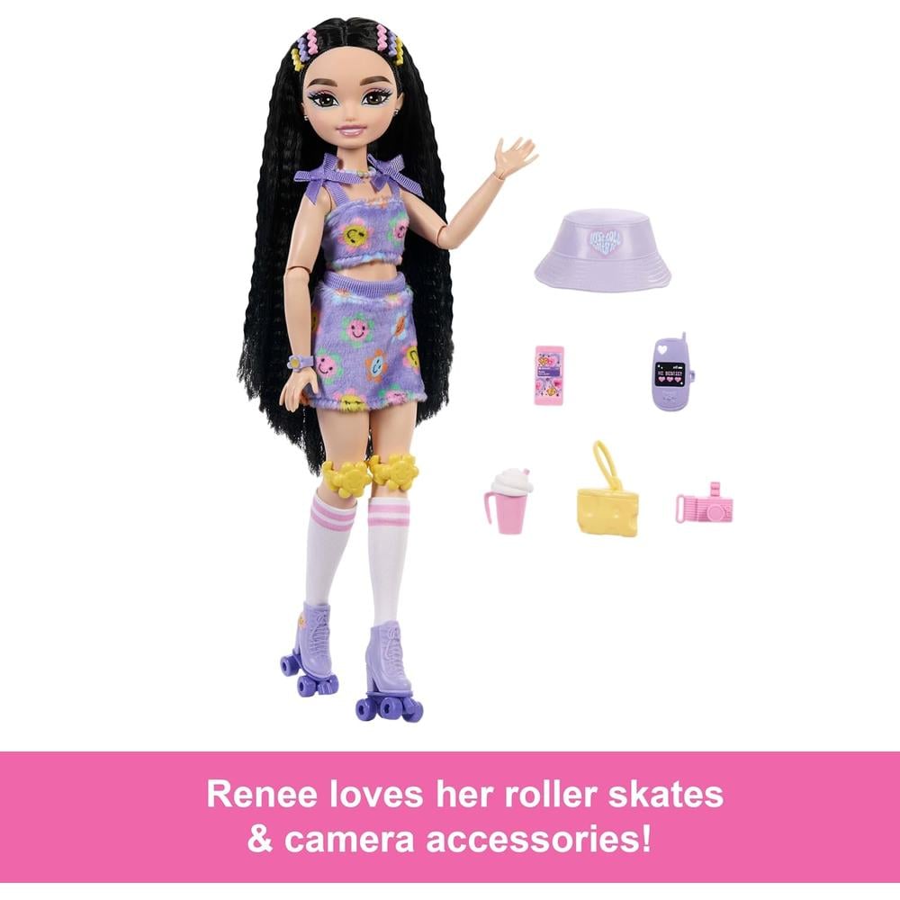 MUÑECA BARBIE DREAM BESTIES PATINADORA CON ACCESORIOS | RENEE - 2