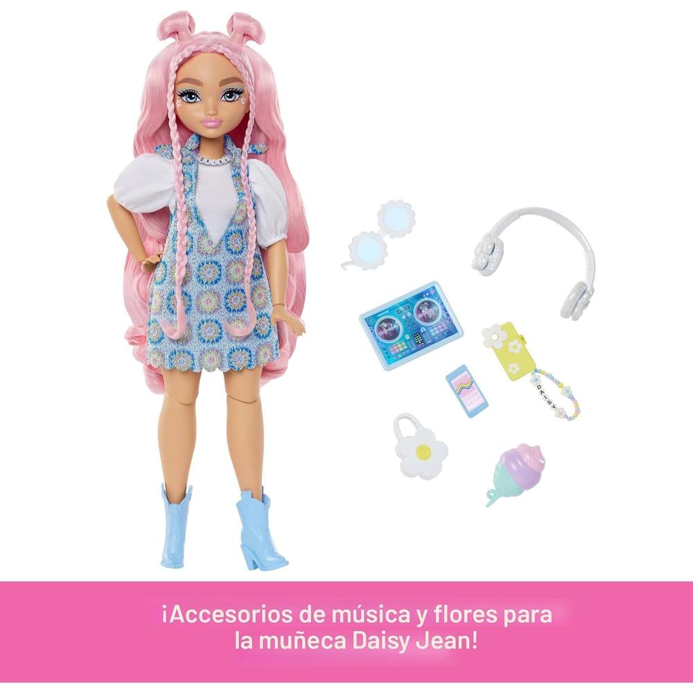 MUÑECA BARBIE DREAM BESTIES PATINADORA CON ACCESORIOS | DAISY JEAN - 3